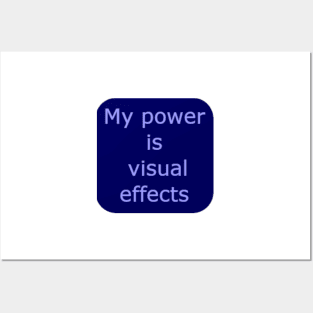 Visual Effects Power Posters and Art
